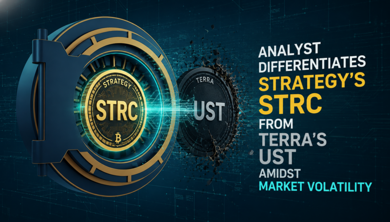 Analyst Differentiates Strategy's STRC from Terra's UST Amidst Market Volatility