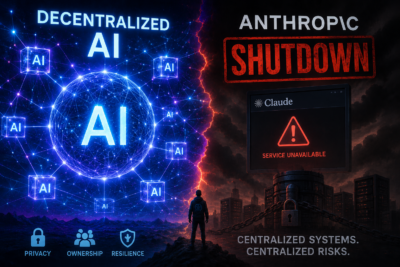 Decentralized AI Surges as Anthropic Shutdown Highlights Centralization Risks