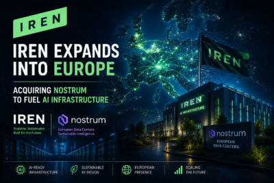 IREN Expands into Europe Acquiring Nostrum to Fuel AI Infrastructure