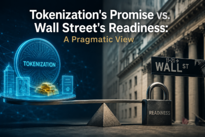 Tokenization's Promise vs. Wall Street's Readiness A Pragmatic View