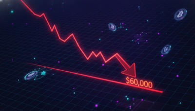 Bitcoin Price Drops Below $60,000 Amidst Quarterly Loss Concerns