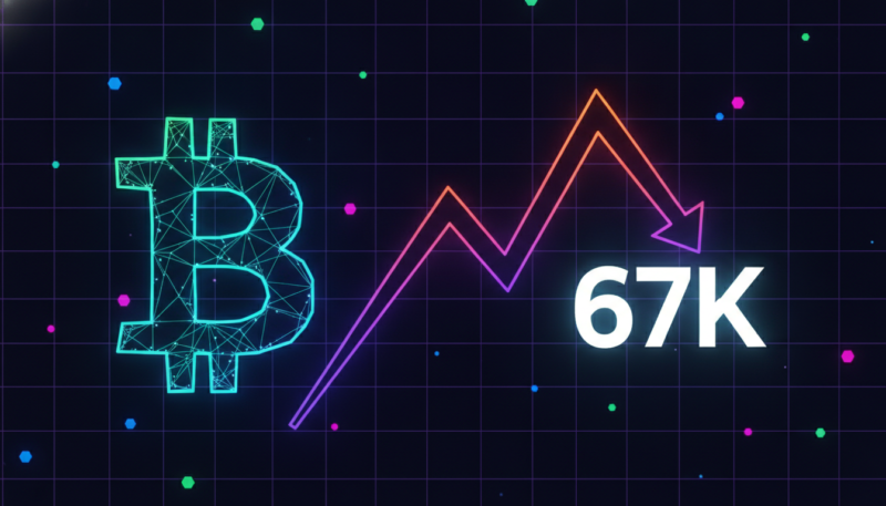 Bitcoin Price Faces Potential Rejection Near $67K Amid Liquidity Grab