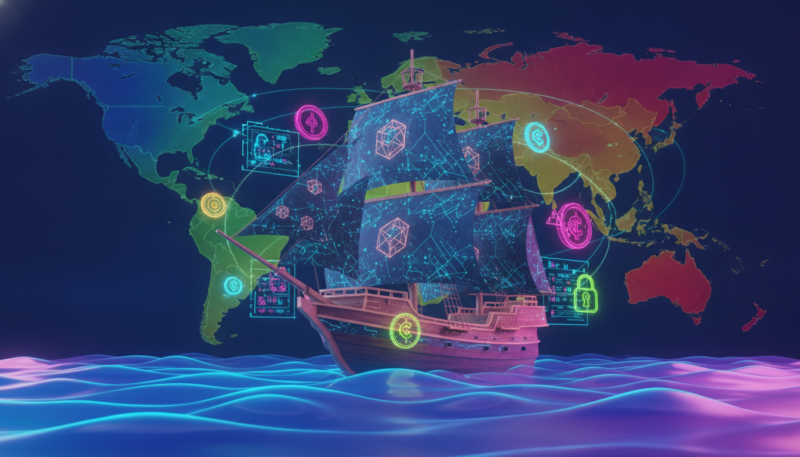 Gulf Dynasty Heir Leverages Blockchain for $6 Trillion Trade Market